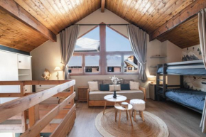Le Chalerick - triplex rénové 6 à 8 personnes - hyper centre Valmeinier 1800 - ski aux pieds